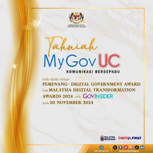 Tahniah mygovUC award